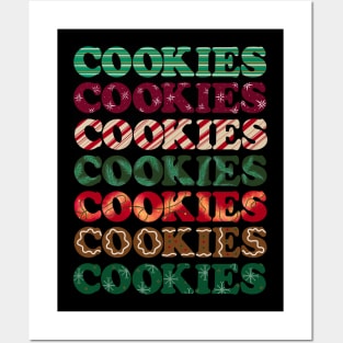 Christmas COOKIES Posters and Art